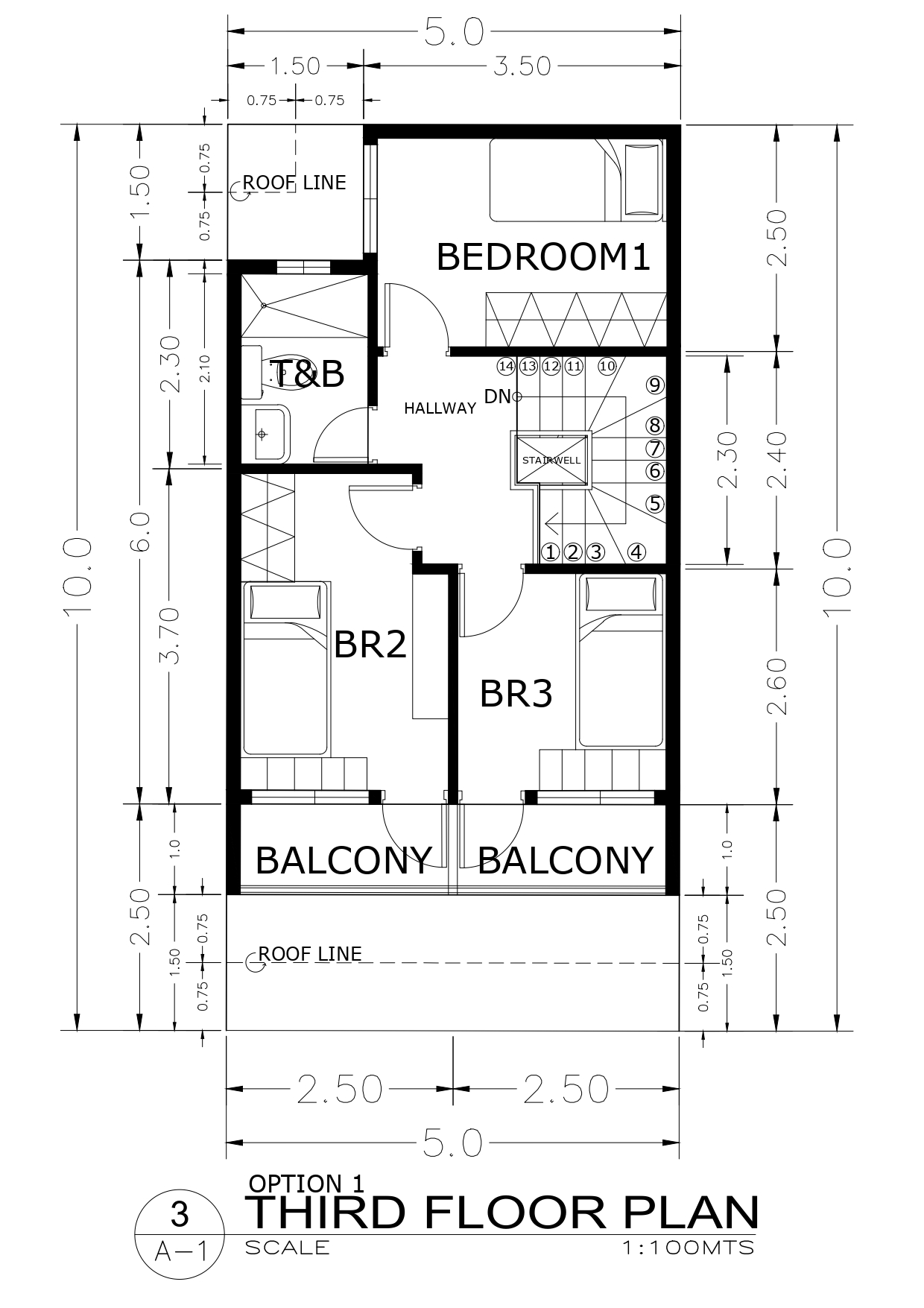 3rd Floor Plan